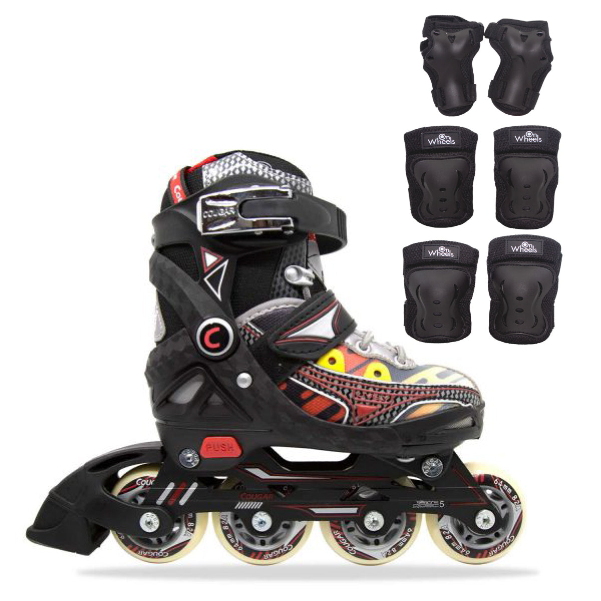 PROMOCIÓN ULTIMAS UNIDADES Patines en Línea Ajustables Cougar CR3 New