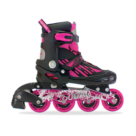 Patines en Linea Semiprofesionales Ajustables Cougar MZS833LG