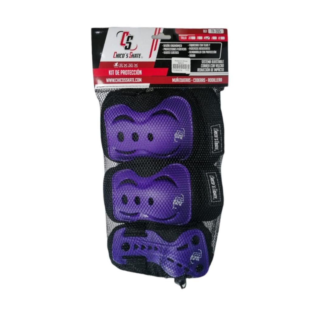 Set de protecciones Chico skate