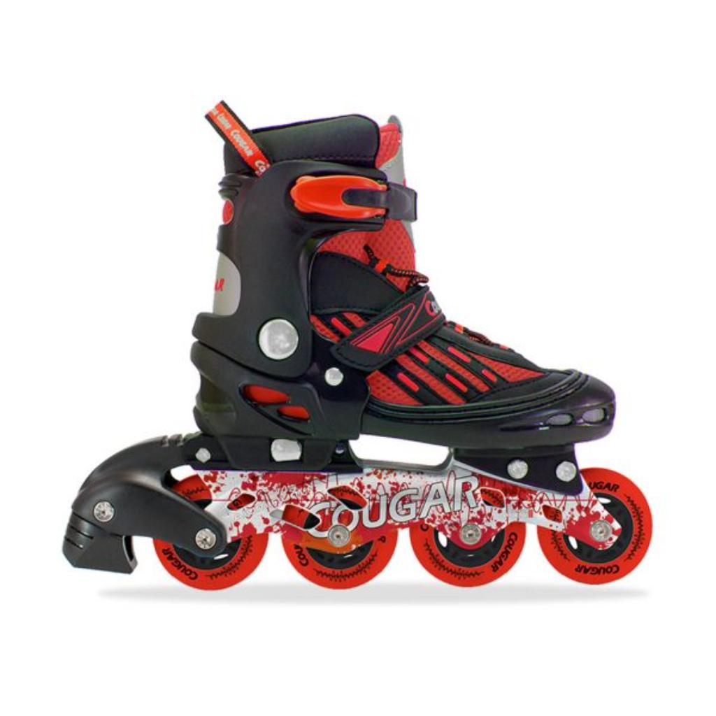 Patines en Linea Semiprofesionales Ajustables Cougar MZS833LG