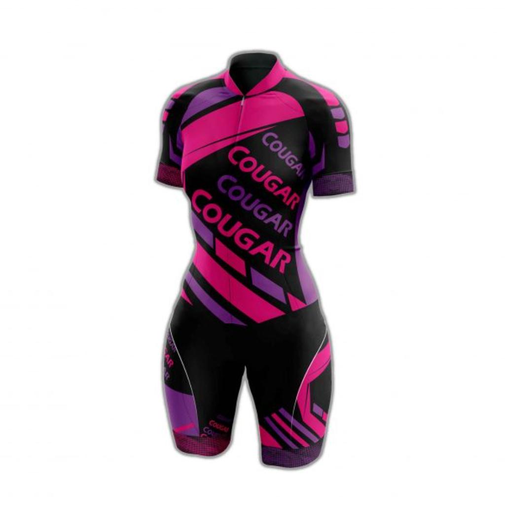 Licra manga corta Mujer Cougar S-ONE T4