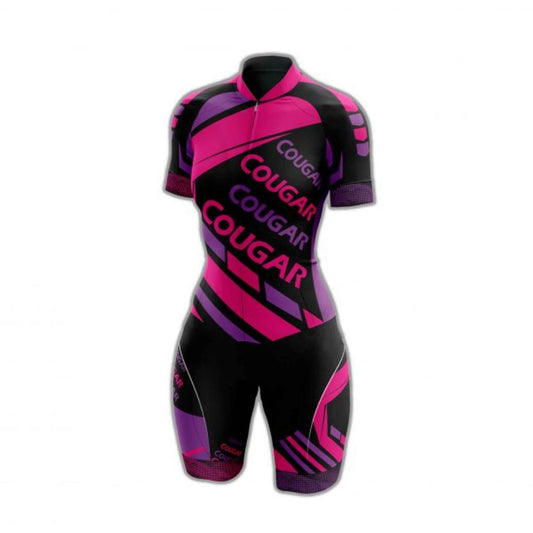 Licra manga corta Mujer Cougar S-ONE T4