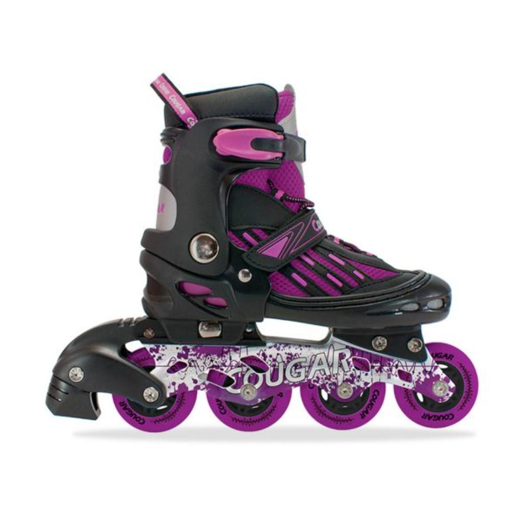 Patines en Linea Semiprofesionales Ajustables Cougar MZS833LG