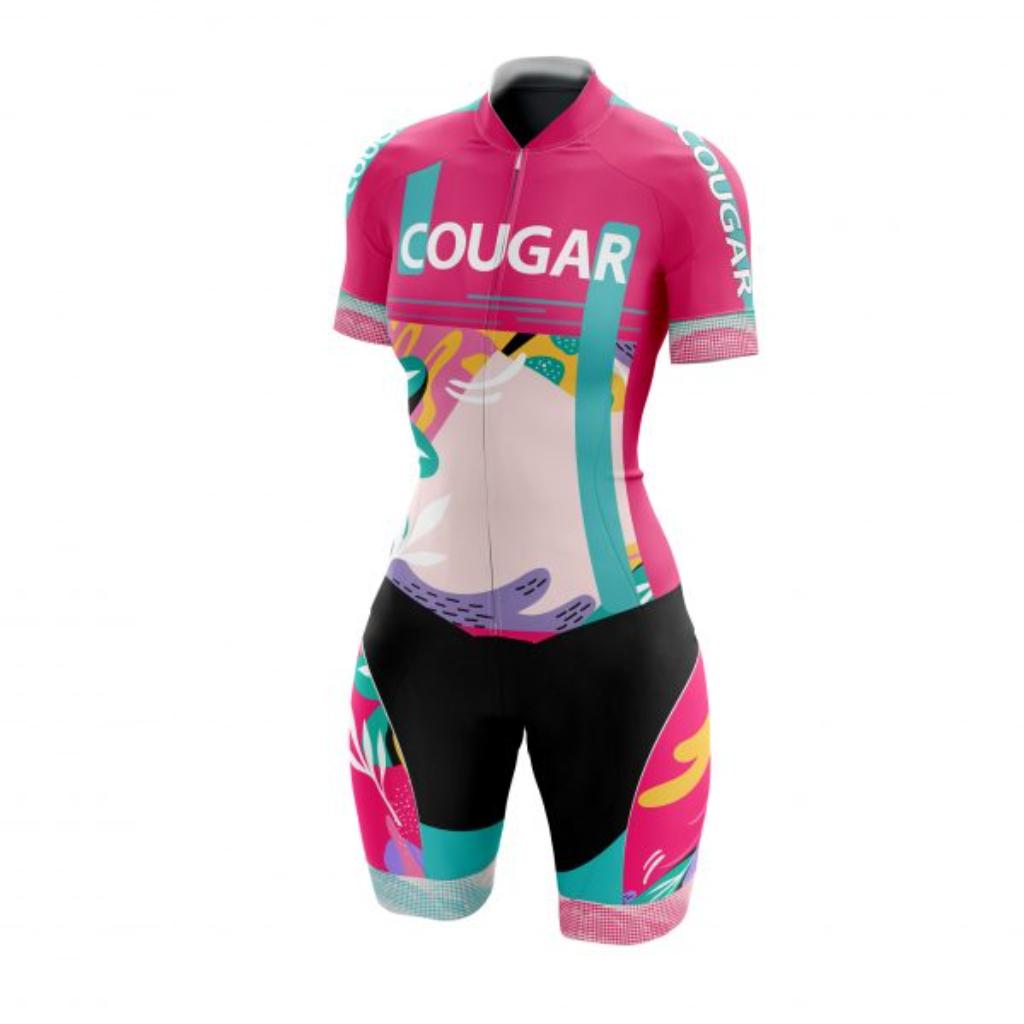 Licra manga corta mujer Cougar F-ONE T7