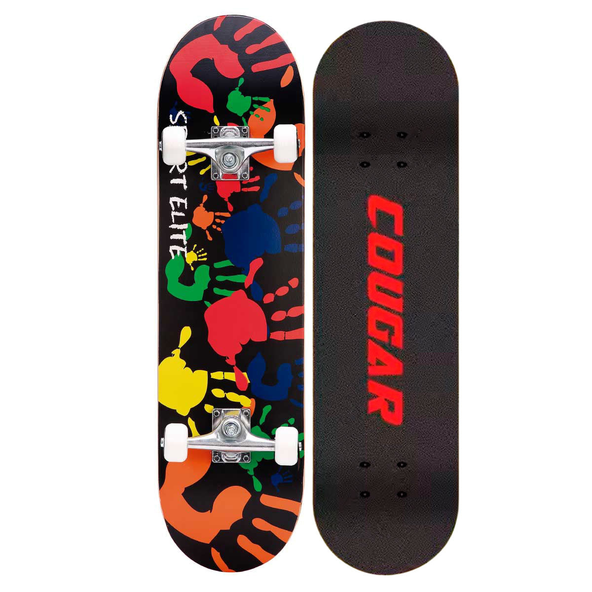 Patineta De Skate Cougar MHB03 Con 7 capas de pino