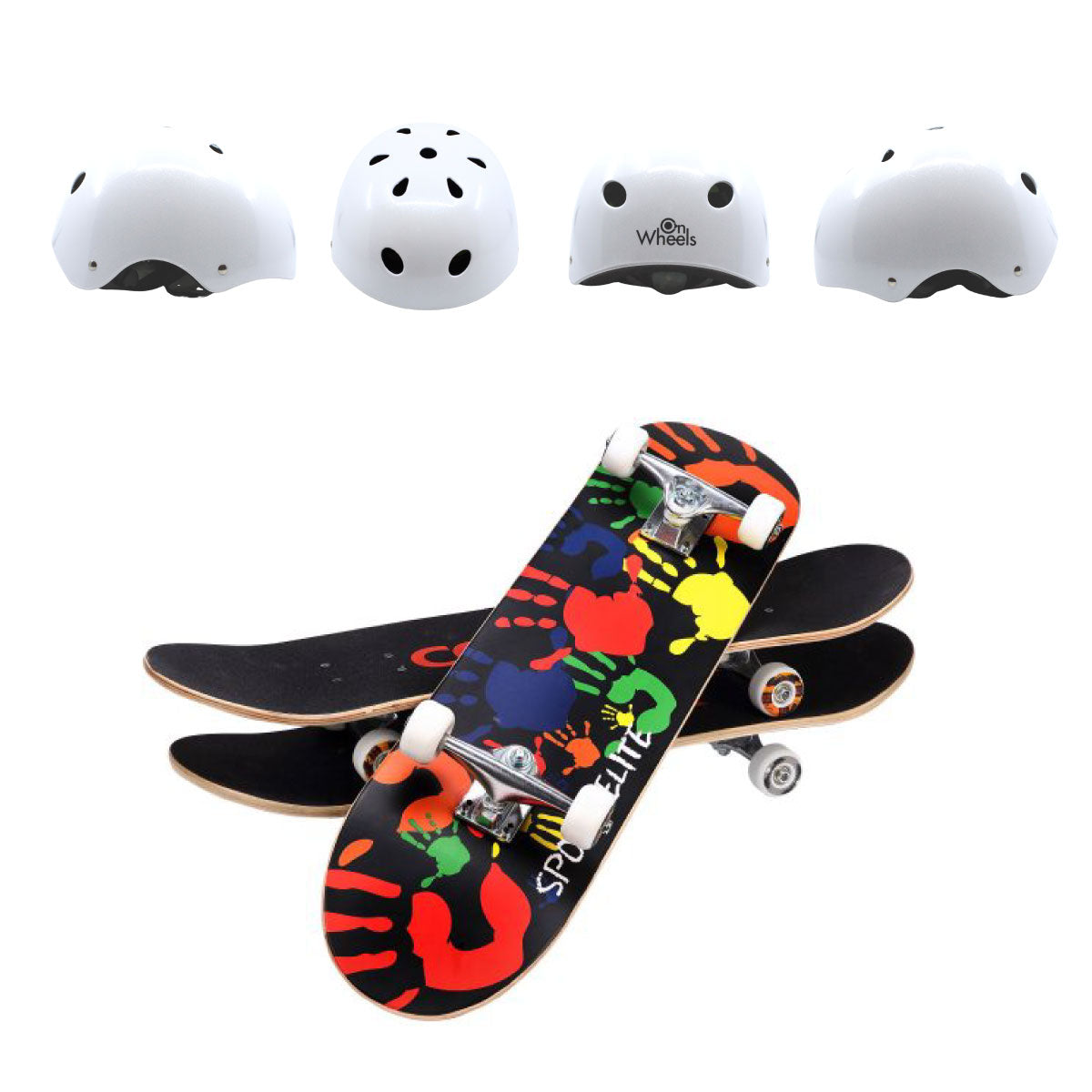 Patineta De Skate Cougar MHB03 Con 7 capas de pino
