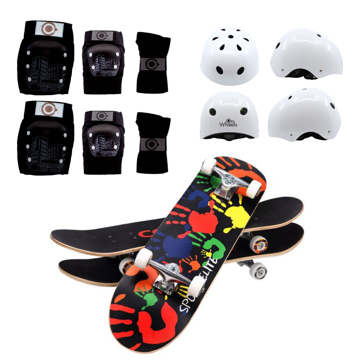 Patineta De Skate Cougar MHB03 Con 7 capas de pino