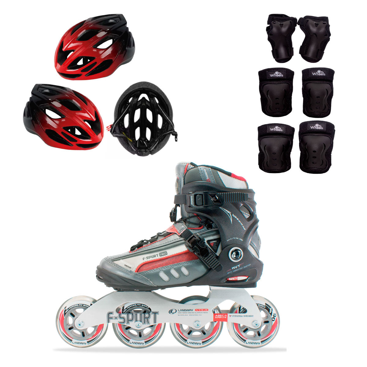 Patines En Línea Semiprofesionales Landway F-spurt