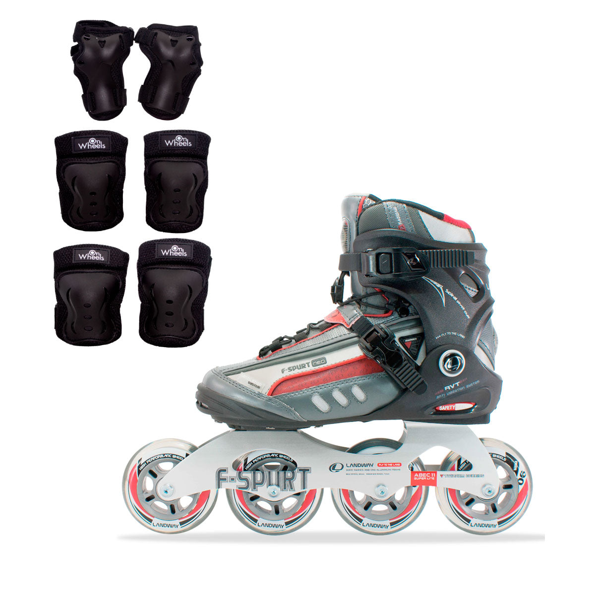 Patines En Línea Semiprofesionales Landway F-spurt