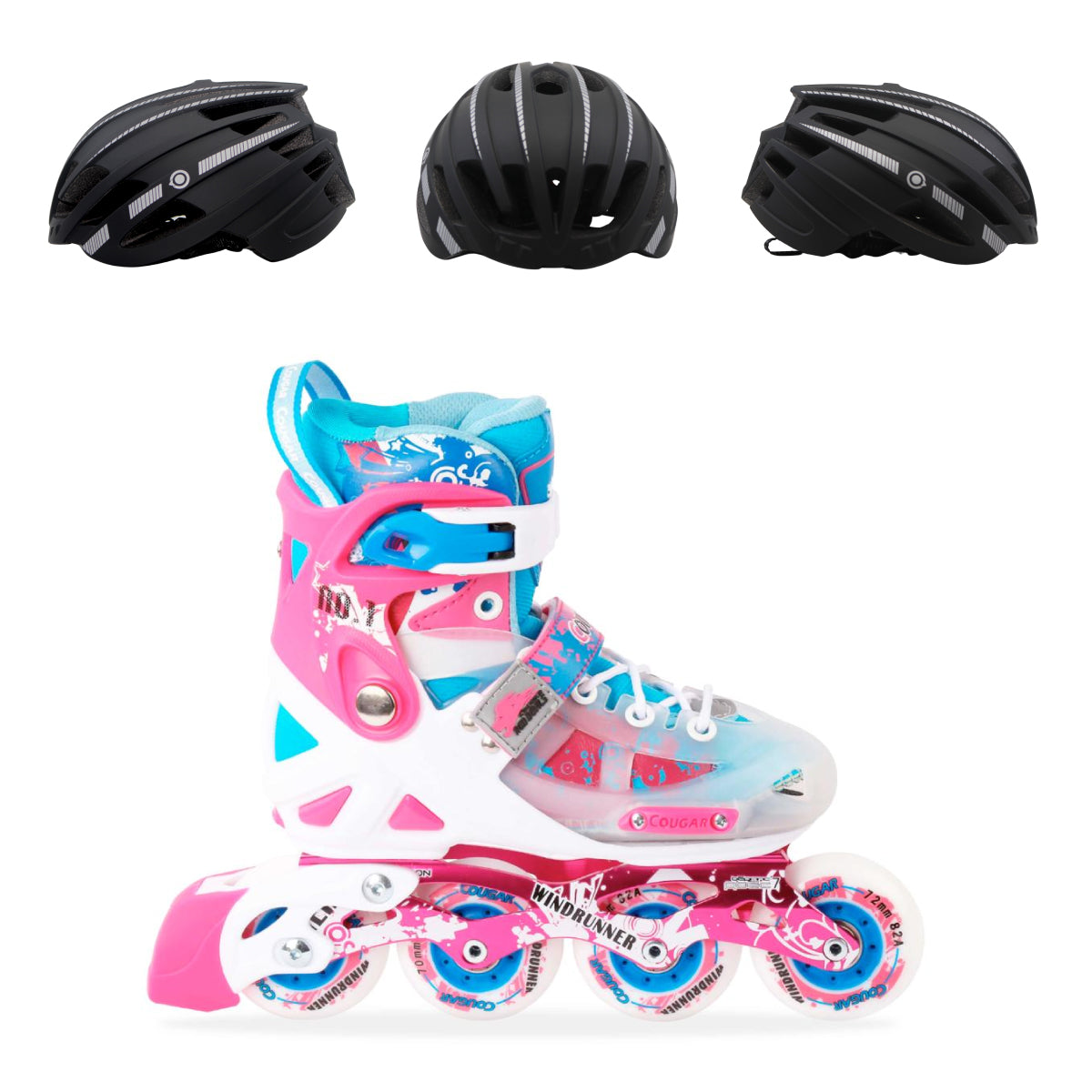 Patines en Linea Semiprofesionales Ajustables Cougar CR5X