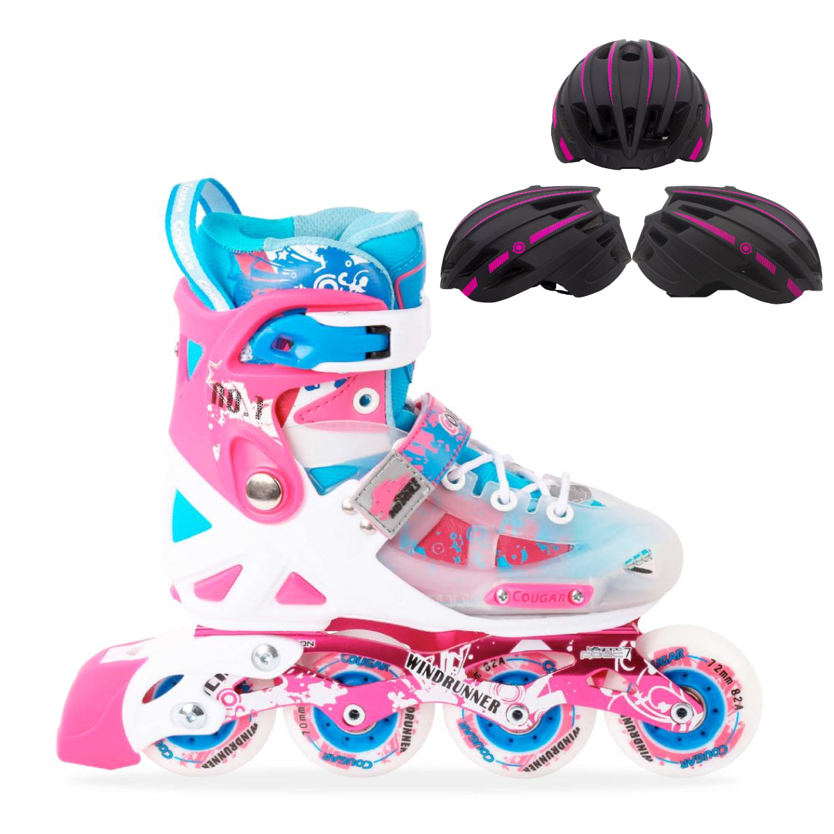 Patines en Linea Semiprofesionales Ajustables Cougar CR5X