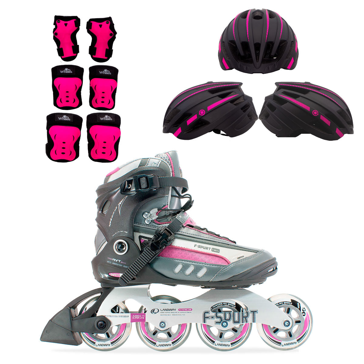 Patines En Línea Semiprofesionales Landway F-spurt