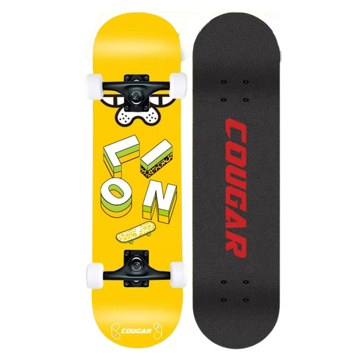 Patineta De Skate Cougar MHB03 Con 7 capas de pino