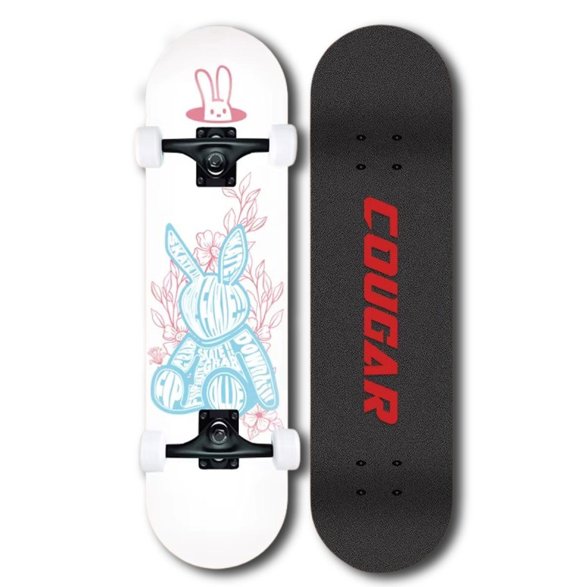 Patineta De Skate Cougar MHB03 Con 7 capas de pino