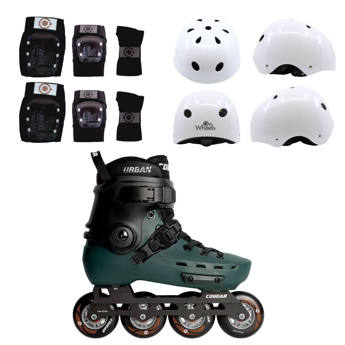 Patines en Linea Semiprofesionales Slalom MZS7001
