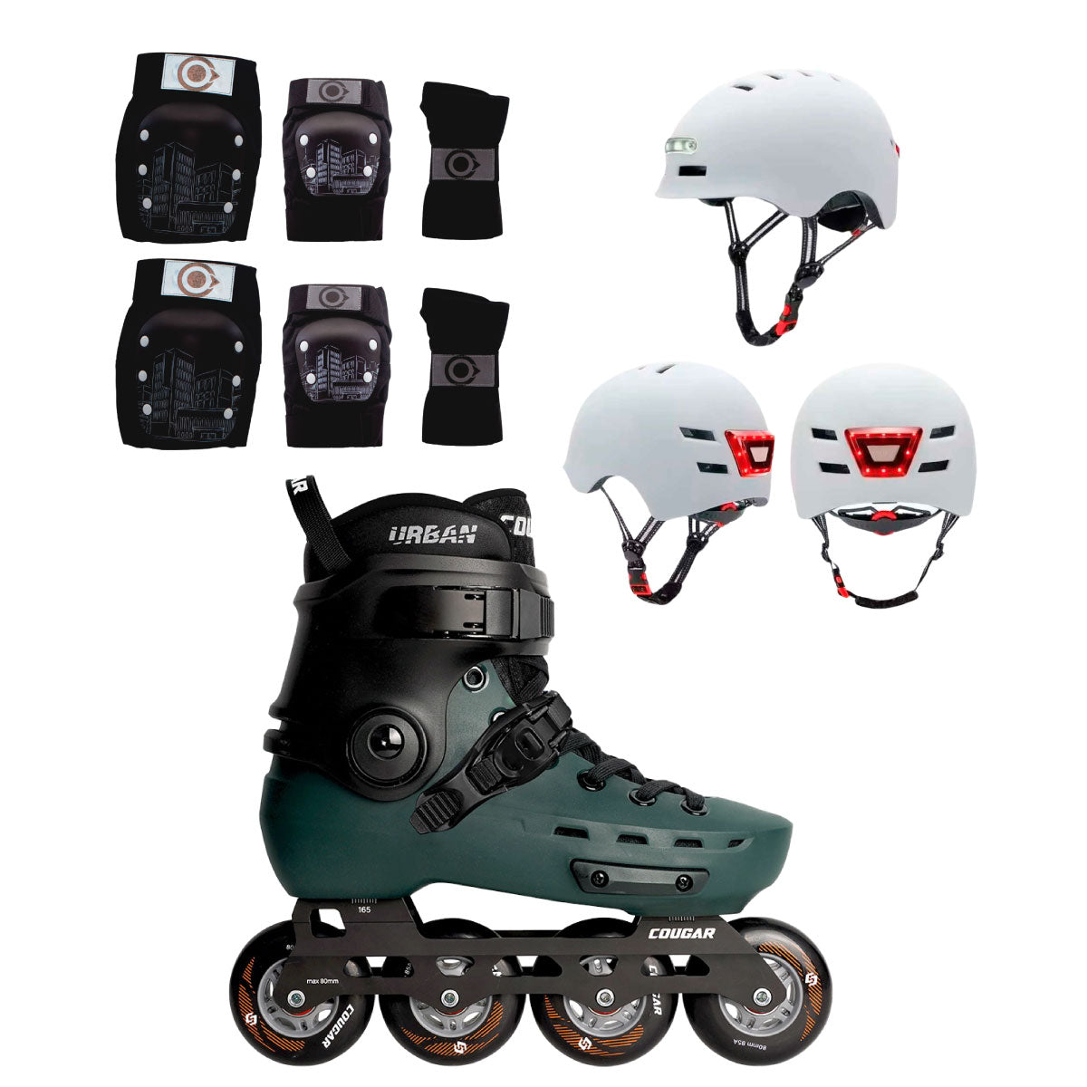 Patines en Linea Semiprofesionales Slalom MZS7001