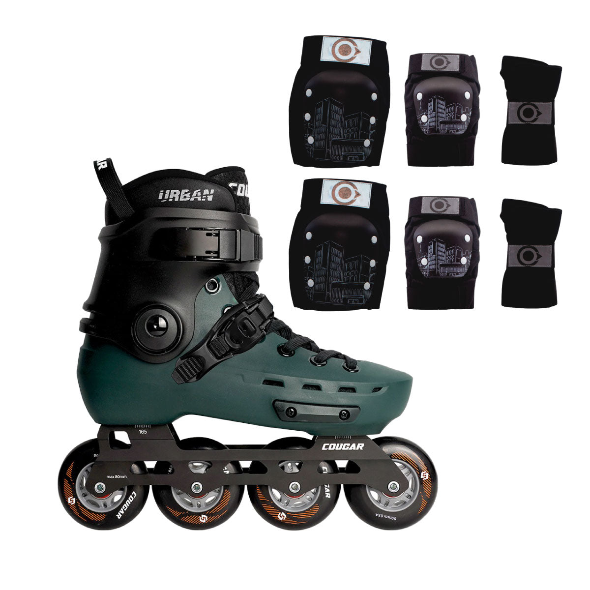 Patines en Linea Semiprofesionales Slalom MZS7001